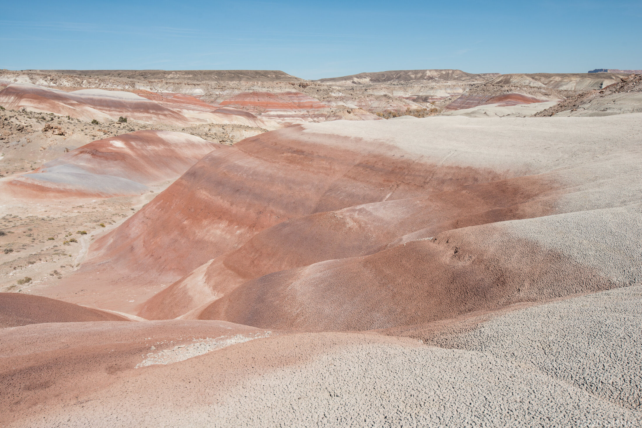 Bentonite clay along Old Notum Rd, UT