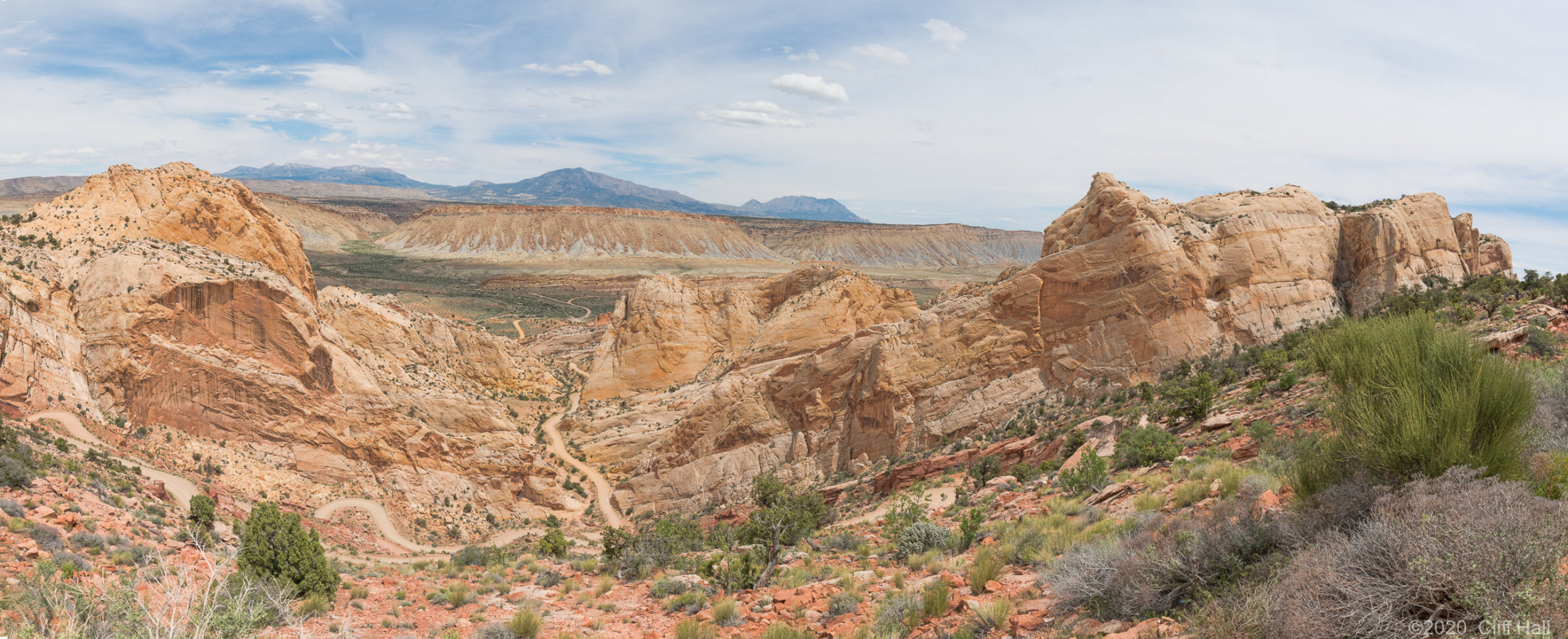 Burr Trail switchbacks