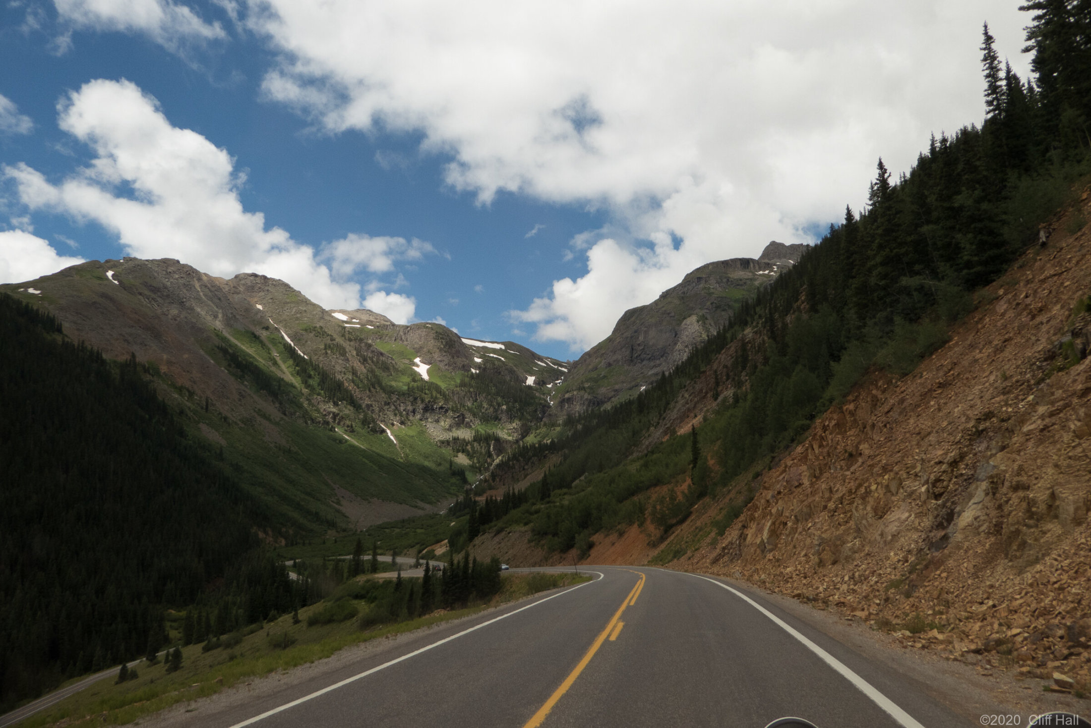 Million Dollar Highway in the San Juan Mountains