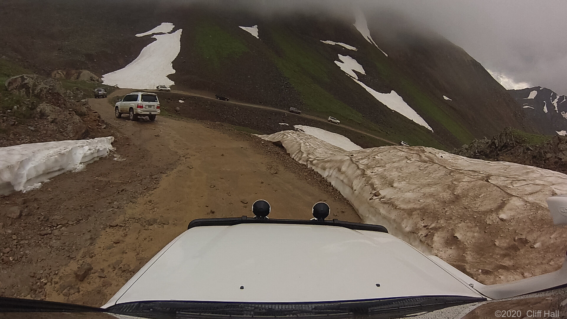 End of July and still some snow