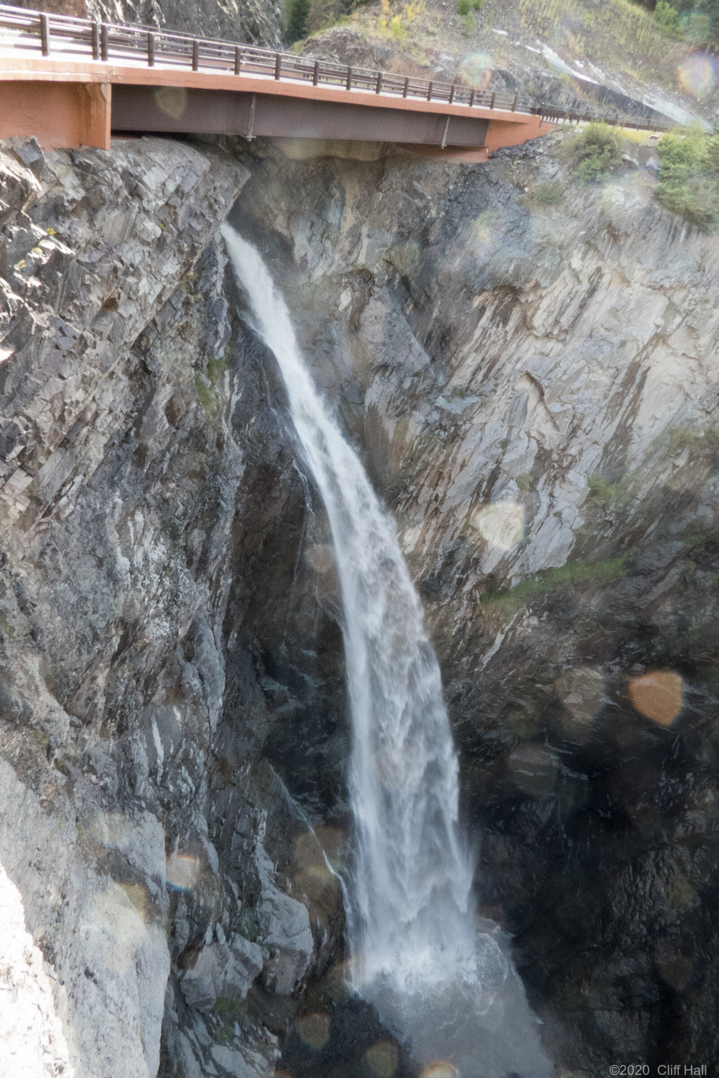 Bear Creek Falls, US-550, near Ouray, CO