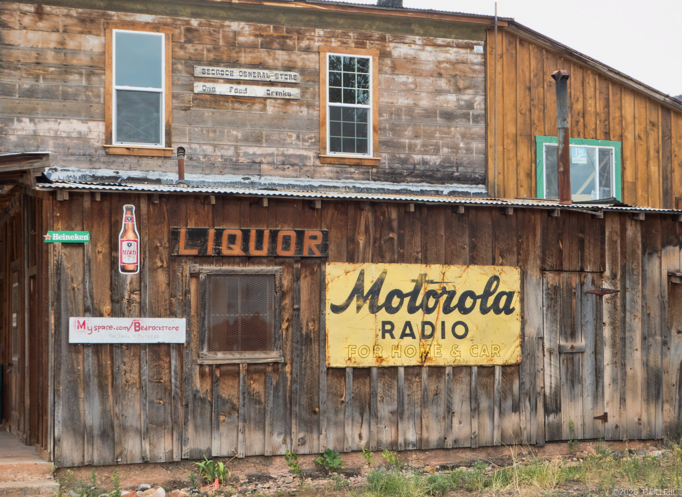 A blast from the past. Bedrock General Store