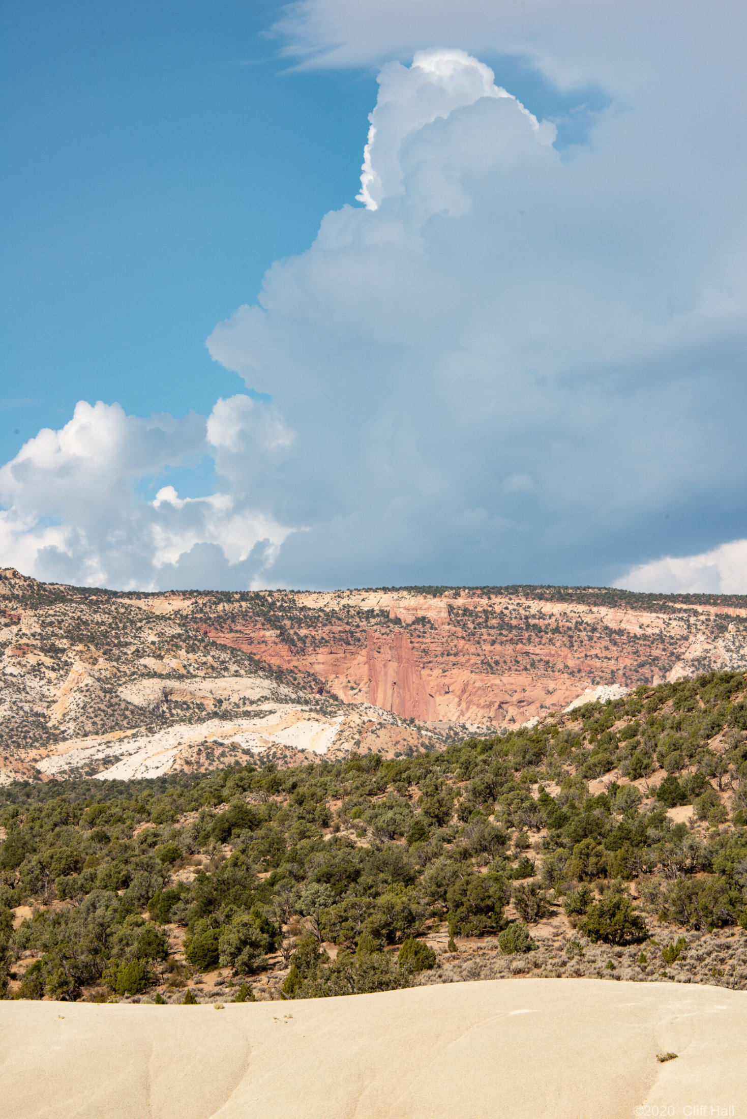 Clouds over Capitol Reef Nat Park